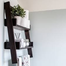 Diy Floating Ladder Shelf With Plans