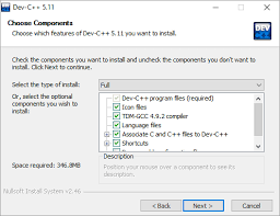 dev c ide installation features and