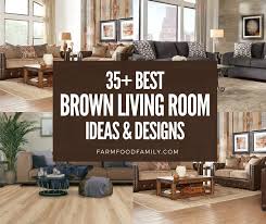 brown living room ideas and designs