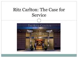 ritz carlton case study   Unit V Case Study   Ritz Carlton Case    