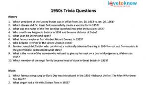 Download or print a copy of the trivia questions page for the person leading the trivia game and asking the questions. Trivia Questions Pdf