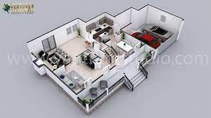 Residential 3d Floor Plan Design By 3d
