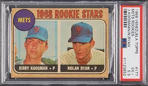 Maybe you would like to learn more about one of these? Highest Grade 1968 Topps Venezuelan Nolan Ryan Rookie Card Up For Auction