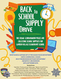 back to supply drive 2022 town
