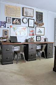 We have all seen the card catalogs at the library, and how efficient they can be with organization. File Cabinet Desk Diy Home Office Diy Desk Repurpose Furniture