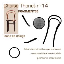 Hommage à la chaise thonet n°14 par Célia Persouyre - Blog Esprit Design