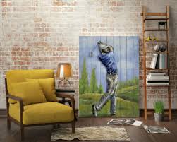 Golf Club S Best 3d Metal Wall Decor