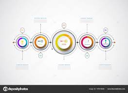 Vector Infographic Business Design Template Integrated