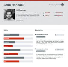 Here we have another well designed professional looking resume template following a modern and minimalistic design language. 50 Professional Html Resume Templates Bashooka