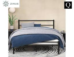 Zinus Geraldine Metal Queen Bed Frame W