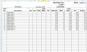 Free Excel Construction Schedule Template And Project Download With