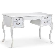 Traditionally, a writing desk is for writing letters by hand. Beaulieu Antique White French Writing Desk Large French Desk French Writing Desks