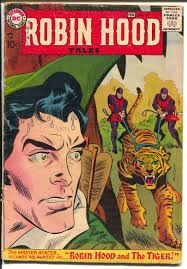 Vintage ladybird book 549 robin hood adventure the ambush dustwrapper buff cover. Robin Hood Tales 13 1958 Dc Tiger Cover Rare Issue Vg Hipcomic