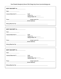 Free Rent Receipt Template And What Information To Include
