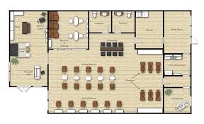 Three Salon Floor Plans One 3 000