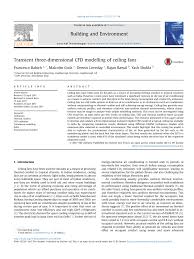 three dimensional cfd modelling