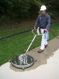 Surface Cleaners Are Used To Clean Concrete Sidewalks