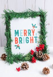 diy christmas picture frames with free