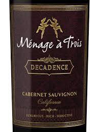 We did not find results for: 2017 Menage A Trois Decadence Cabernet Sauvignon Vivino