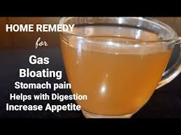 home remedy for belly bloating gas