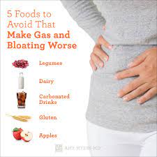 5 foods to get rid of gas bloating