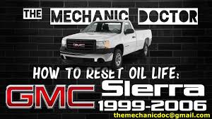 How To Reset Oil Light Gmc Sierra 1999 2000 2001 2002 2003 2004 2005 2006