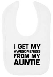 auntie bib newborn gift ideas gifts