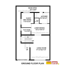 House Plan For 30 Feet By 51 Feet Plot