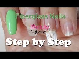 fibergl nails step by step