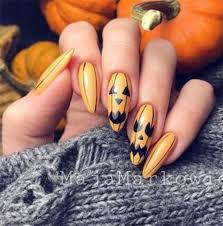 Stiletto nails are bold and daring. Happy Halloween Nail Art Designs 2020 October Nails 2020 2 Fabulous Nail Art Designs