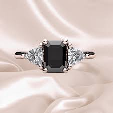 black diamond enement rings the