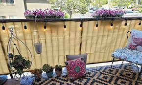 9 Apartment Patio Privacy Screen Ideas