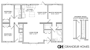 Bathroom Floor Plan Grandeur Homes