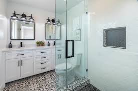 The beautiful white wall tiles and glass bathtubs not only helped improve the beautiful look of. 12 Small Bathroom Remodel Ideas When You Are On A Budget