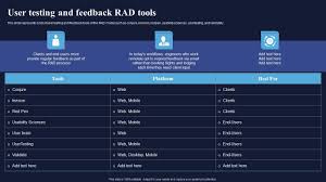 user testing and feedback rad tools