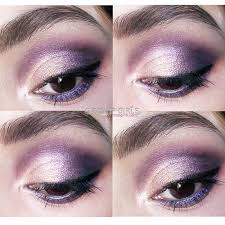 soft purple smokey eye look eotd