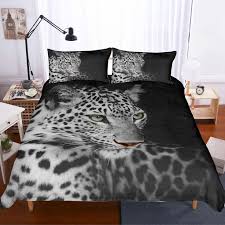 Leopard Quilt Cover Set Bedding Set