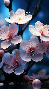 blossoming spring flowers bokeh brings