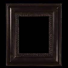 black antique picture frames