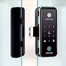 Smart E15 Bluetooth Door Lock For Glass