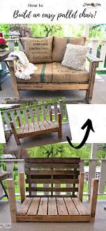 Build An Easy And Comfy Pallet Wood