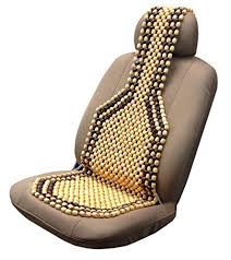 Massage Car Seat Cover Wood Beaded