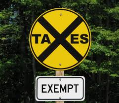 diity and property tax exemptions