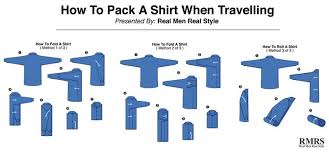 how to fold men s dress shirt without