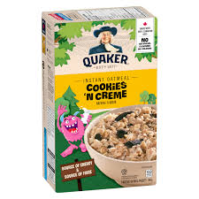 quaker cookies n creme flavour
