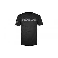 Rogue Basic Shirt Black Silver Rogue Australia