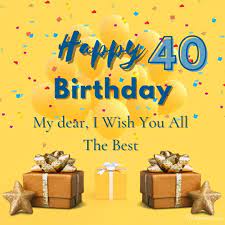 happy 40th birthday images and funny cards