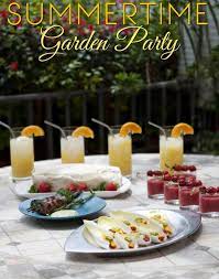 Summer Garden Party Cooking On