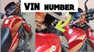 hero bike vin number check motorcycle