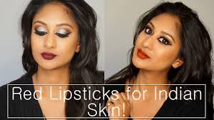 best red lipsticks for indian asian